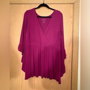 Torrid Ruffle Sleeve Too